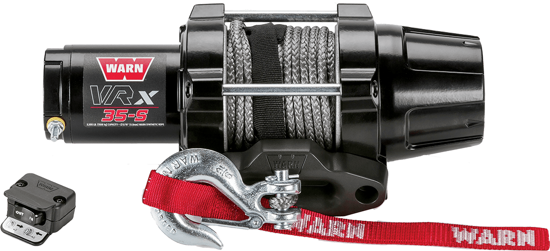 77700-11558 Winch Kit, Warn Axon 4,500 Synthetic Rope with Remote